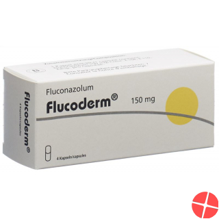 Flucoderm Kapseln 150mg 4 Stück