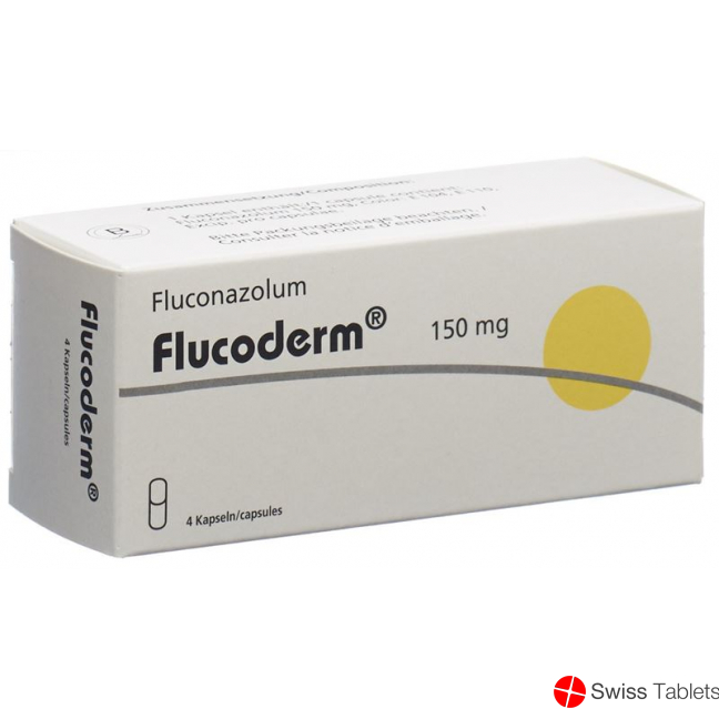 Flucoderm Kapseln 150mg 4 Stück buy online