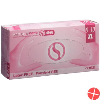 Sempercare Handschuhe XL Nitril Ungepudert Unsteril 90 Stück