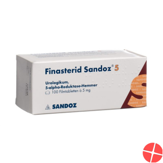 Finasterid Sandoz Filmtabletten 5mg 100 Stück
