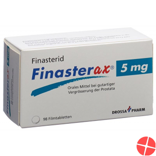 Finasterax Filmtabletten 5mg 98 Stück