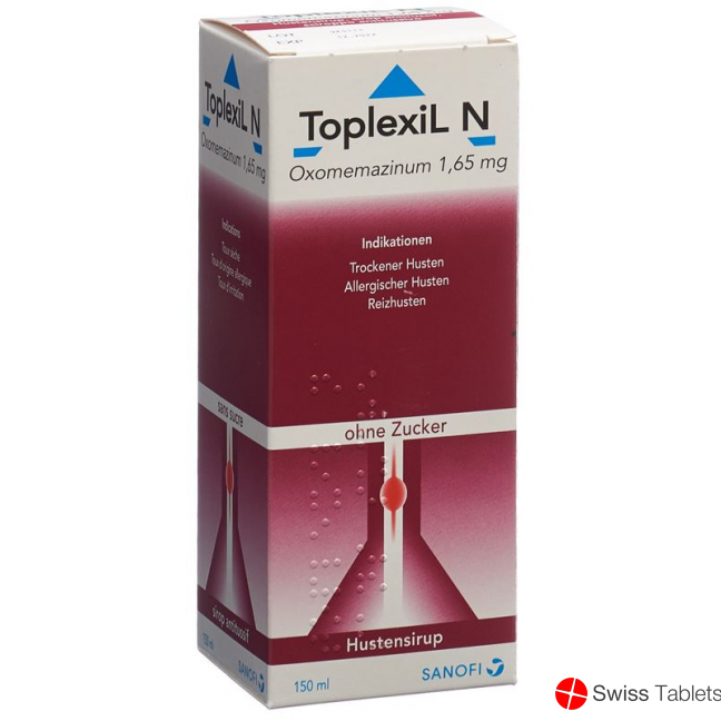Toplexil N Sirup ohne Zucker 150ml buy online