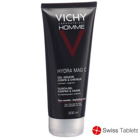 Vichy Homme Shower Gel Hydra Mac C 200ml buy online