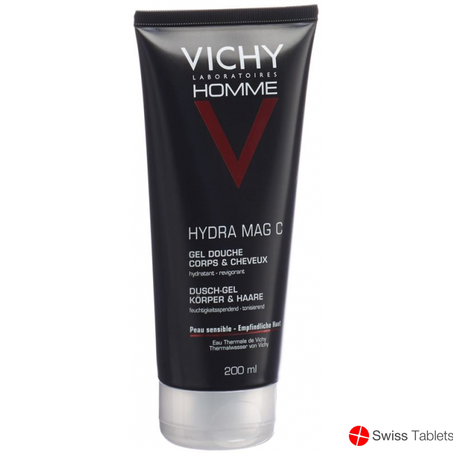 Vichy Homme Shower Gel Hydra Mac C 200ml buy online
