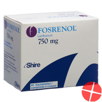 Fosrenol Kautabletten 750mg 90 Stück