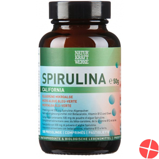 Spirulina California Tabletten 500mg 100 Stück