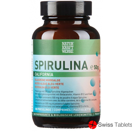 Spirulina California Tabletten 500mg 100 Stück buy online