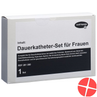 Mediset permanent catheter set women