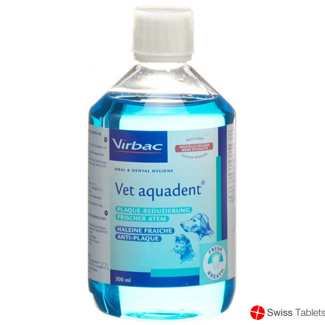 Vet Aquadent Lösung für Hunde/Katzen Flasche 500ml buy online