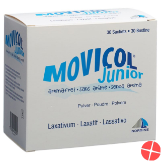 Movicol Junior Aromafrei Pulver Beutel 30 Stück