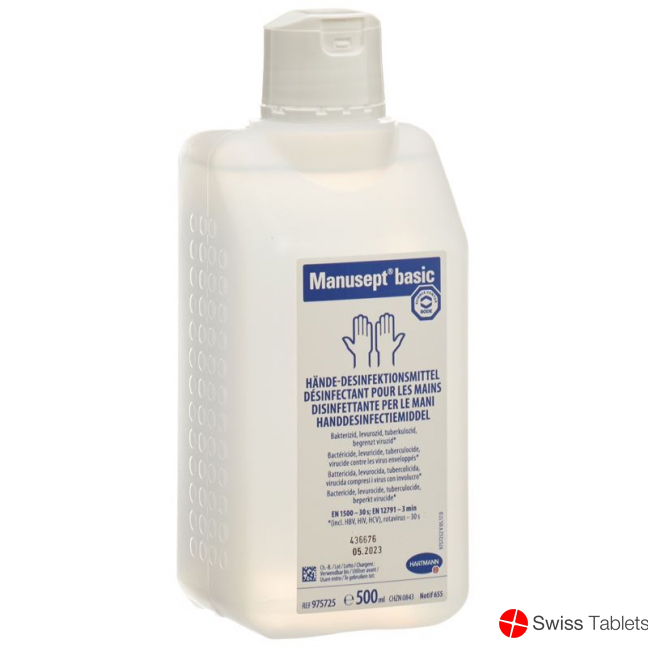Manusept Basic Händedesinfektion Flasche 500ml buy online