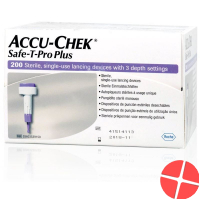 Accu Chek Safe-t Pro Plus Einmalstechhilfe 200 Stück
