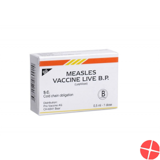 Measles Vaccine Live Trockensubstanz C Solv Ampullen 0.5ml