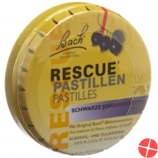 Bachblüten Rescue Pastillen Blackcurrant