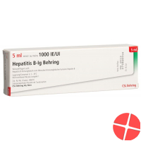 Hepatitis B Immungl Behring 1000 Ie Fertigspritze 5ml