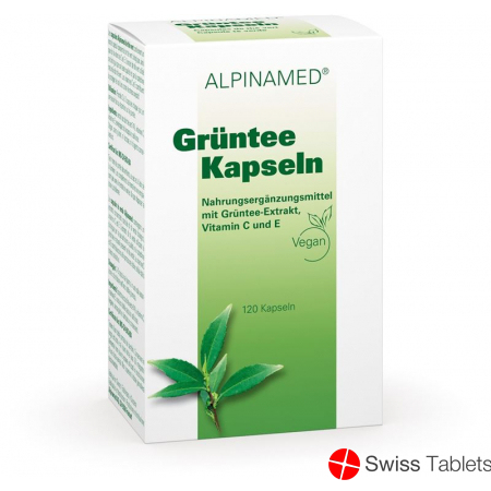 Alpinamed Green Tea 120 Capsules buy online