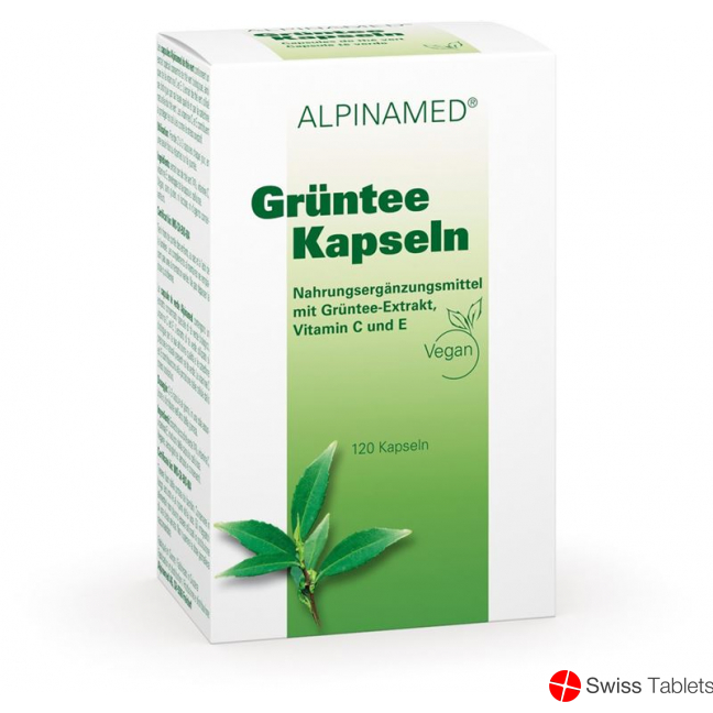 Alpinamed Green Tea 120 Capsules buy online