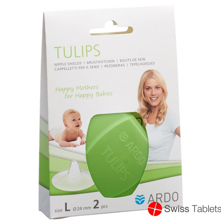 Ardo Brusthuetchen L Tulips Silikon 2 Stück buy online