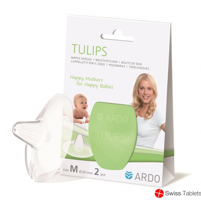 Ardo Brusthuetchen Grösse M Tulips Silikon 2 Stück buy online