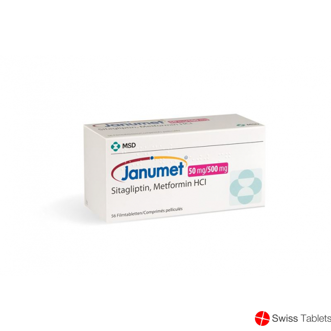 Janumet Filmtabletten 50/500mg 56 Stück buy online