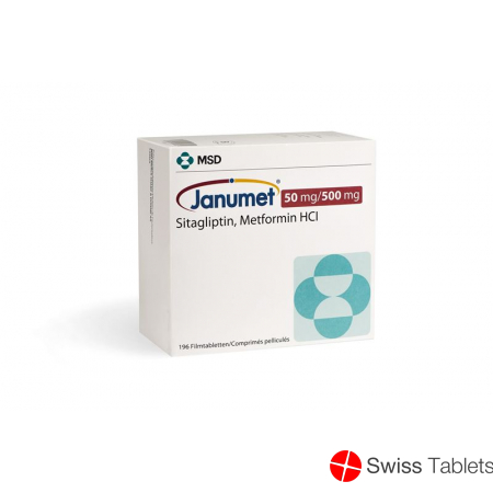 Janumet Filmtabletten 50/500mg 196 Stück buy online