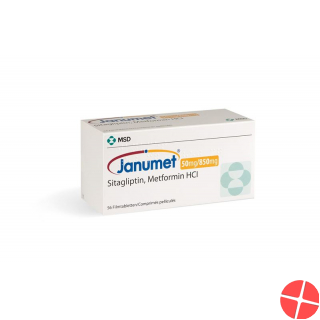 Janumet Filmtabletten 50/850mg 56 Stück