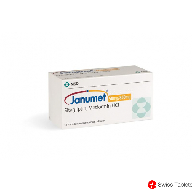 Janumet Filmtabletten 50/850mg 56 Stück buy online