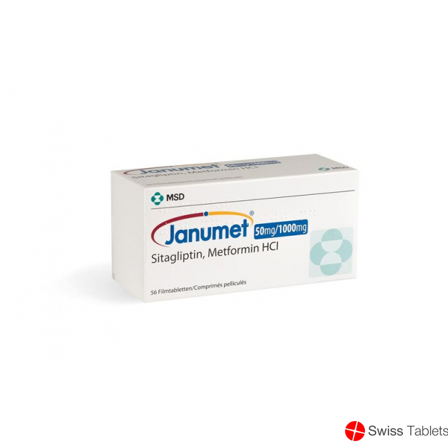 Janumet Filmtabletten 50/1000mg 56 Stück buy online