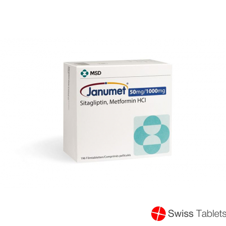 Janumet Filmtabletten 50/1000mg 196 Stück buy online
