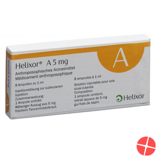 Helixor A Injektionslösung 5mg Ampullen 8 Stück