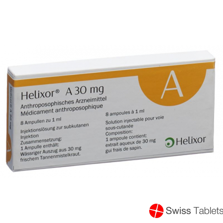 Helixor A Injektionslösung 30mg Ampullen 8 Stück buy online