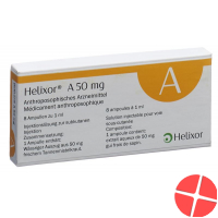 Helixor A Injektionslösung 50mg Ampullen 8 Stück