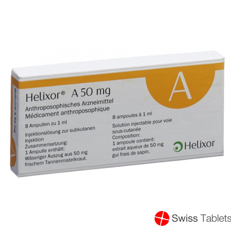 Helixor A Injektionslösung 50mg Ampullen 8 Stück buy online
