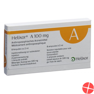Helixor A Injektionslösung 100mg Ampullen 8 Stück