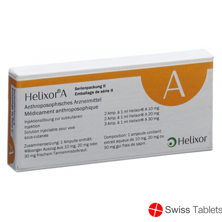 Helixor A Serie 2 Injektionslösung Ampullen 7 Stück buy online