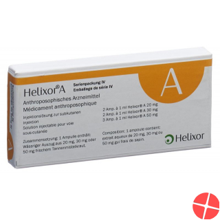 Helixor A Serie 4 Injektionslösung Ampullen 7 Stück