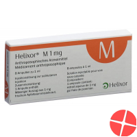 Helixor M 1 mg 8 pieces solution for injection