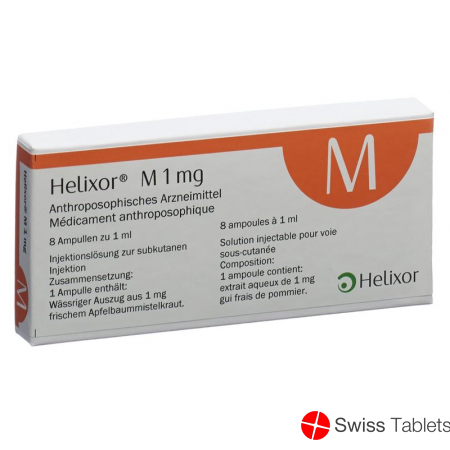 Helixor M Injektionslösung 1mg Ampullen 8 Stück buy online