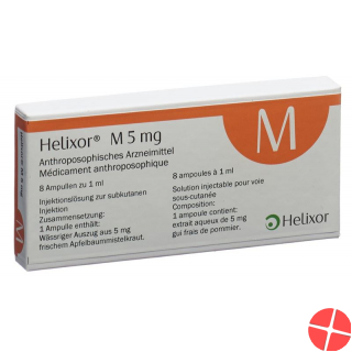 Helixor M Injektionslösung 5mg Ampullen 8 Stück