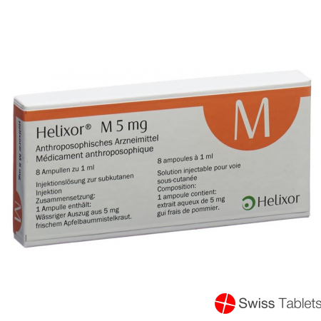 Helixor M Injektionslösung 5mg Ampullen 8 Stück buy online