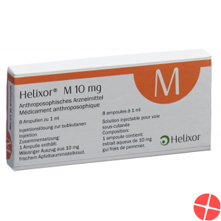 Helixor M Injektionslösung 10mg Ampullen 8 Stück