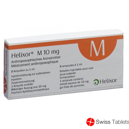 Helixor M Injektionslösung 10mg Ampullen 8 Stück buy online