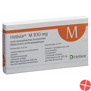Helixor M Injektionslösung 100mg Ampullen 8 Stück