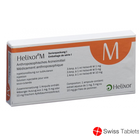 Helixor M Serie 1 Injektionslösung Ampullen 7 Stück buy online