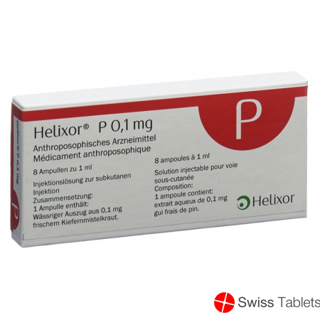 Helixor P Injektionslösung 0.1mg Ampullen 8 Stück buy online