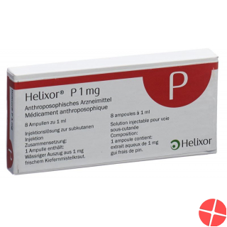 Helixor P Injektionslösung 1mg Ampullen 8 Stück