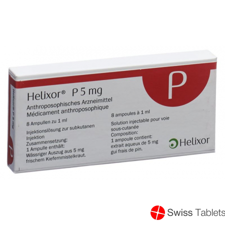 Helixor P Injektionslösung 5mg Ampullen 8 Stück buy online