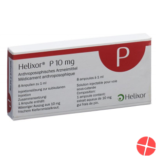 Helixor P Injektionslösung 10mg Ampullen 8 Stück