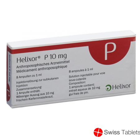 Helixor P Injektionslösung 10mg Ampullen 8 Stück buy online