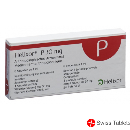 Helixor P Injektionslösung 30mg Ampullen 8 Stück buy online